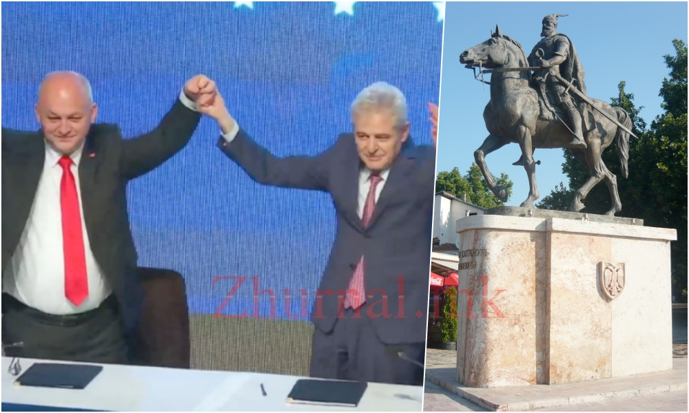 Zhurnal mëson  TDP refuzon mbajtjen e tubimit të Frontit Europian tek sheshi Skenderbeu  shkas heroit të madh shqiptar  Gjergj Kastrioti Skenderbeu  